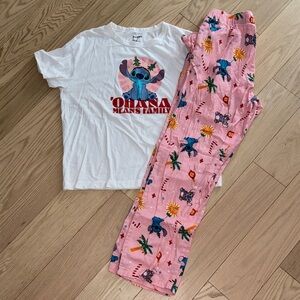 Stitch Xmas PJ set
